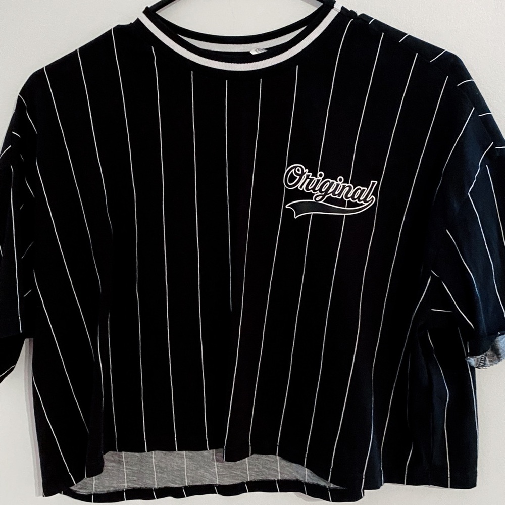 Jersey Style Crop Top